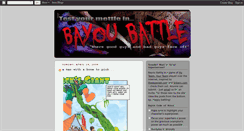 Desktop Screenshot of bayoubattle.blogspot.com