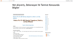 Desktop Screenshot of net-alisveris.blogspot.com