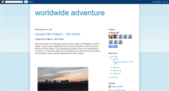 Desktop Screenshot of myadventureworldwide.blogspot.com