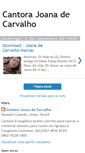 Mobile Screenshot of cantorajoanadecarvalho.blogspot.com