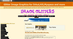 Desktop Screenshot of imageglitters.blogspot.com