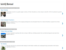 Tablet Screenshot of iainq-bonsai.blogspot.com