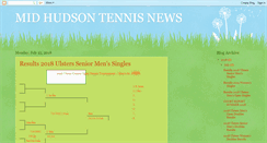 Desktop Screenshot of midhudsontennis.blogspot.com