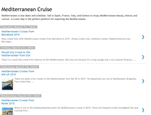 Tablet Screenshot of mediterraneancruise.blogspot.com