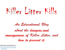 Tablet Screenshot of killerlitterkills.blogspot.com