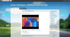 Desktop Screenshot of hutchadventures.blogspot.com