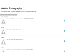 Tablet Screenshot of ewattsphoto.blogspot.com
