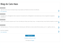 Tablet Screenshot of caiomass.blogspot.com
