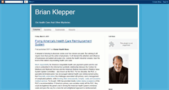 Desktop Screenshot of brianklepper.blogspot.com