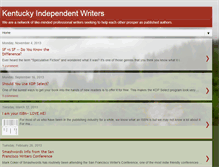 Tablet Screenshot of kentuckyindiewriters.blogspot.com