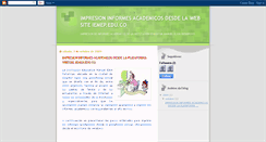 Desktop Screenshot of informesacademicos.blogspot.com