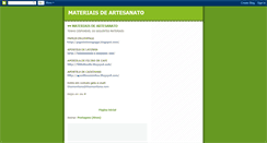 Desktop Screenshot of materiaisdeartesanato.blogspot.com