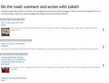 Tablet Screenshot of lokahioutreach.blogspot.com