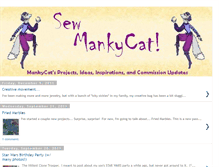 Tablet Screenshot of mankycat.blogspot.com