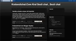 Desktop Screenshot of kralsesli.blogspot.com