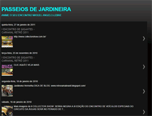 Tablet Screenshot of passeiosdejardineira.blogspot.com