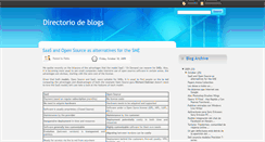 Desktop Screenshot of directorio-blogsfera.blogspot.com