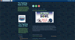 Desktop Screenshot of fightingowlsoffau.blogspot.com