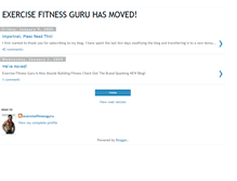 Tablet Screenshot of exercisefitnessguru.blogspot.com