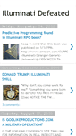 Mobile Screenshot of illuminatidefeated.blogspot.com
