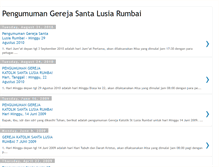 Tablet Screenshot of pengumumanstlusia.blogspot.com