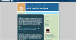 Desktop Screenshot of annaperronedesigns.blogspot.com