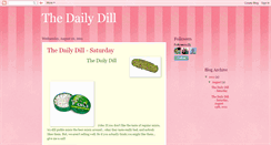 Desktop Screenshot of daily-dill.blogspot.com