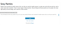 Tablet Screenshot of girlandpanties.blogspot.com