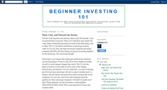 Desktop Screenshot of beginner-investing101.blogspot.com