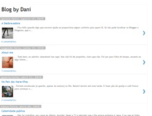 Tablet Screenshot of blogbydani.blogspot.com