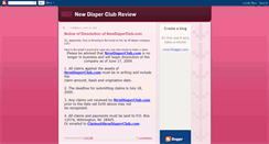 Desktop Screenshot of diaperclubreview.blogspot.com