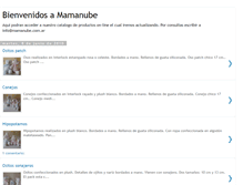 Tablet Screenshot of mamanube.blogspot.com