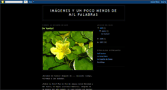 Desktop Screenshot of imagenesymilpalabras.blogspot.com