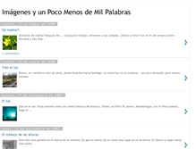 Tablet Screenshot of imagenesymilpalabras.blogspot.com