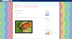 Desktop Screenshot of 1bclaudiagc.blogspot.com