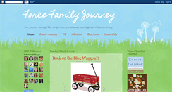 Desktop Screenshot of forcefamilyjourney.blogspot.com