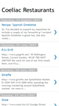 Mobile Screenshot of coeliac-restaurants.blogspot.com