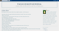 Desktop Screenshot of fashionephemera.blogspot.com