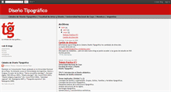 Desktop Screenshot of diseniotipografico.blogspot.com