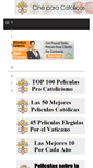 Mobile Screenshot of cineparacatolicos.blogspot.com
