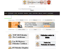 Tablet Screenshot of cineparacatolicos.blogspot.com