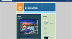 Desktop Screenshot of donesjunieta.blogspot.com