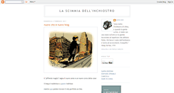 Desktop Screenshot of lascimmiadellinchiostro.blogspot.com