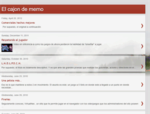 Tablet Screenshot of elcajondememo.blogspot.com