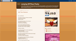 Desktop Screenshot of jumpingoffplacepoetry.blogspot.com