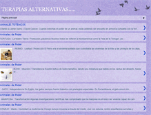 Tablet Screenshot of beatriz-terapiasnaturales.blogspot.com