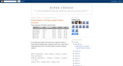 Desktop Screenshot of hipercodigo.blogspot.com