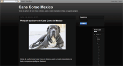 Desktop Screenshot of canecorsomexico.blogspot.com