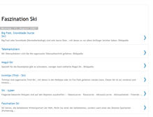 Tablet Screenshot of faszination-ski.blogspot.com