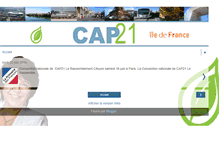 Tablet Screenshot of cap21iledefrance.blogspot.com